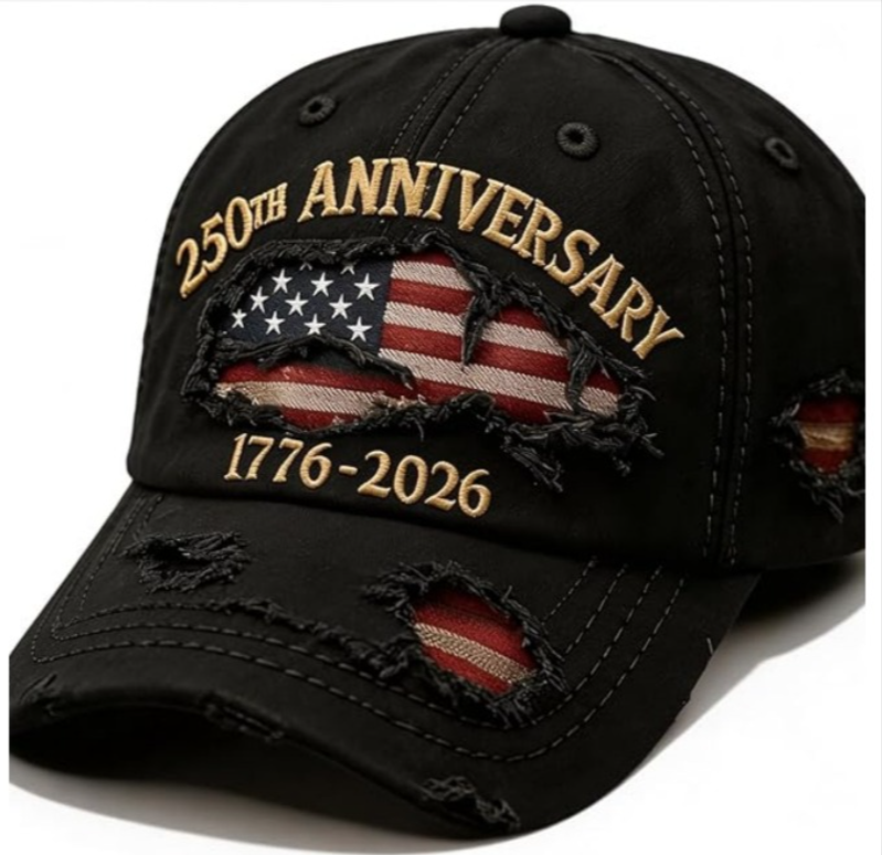 250th Anniversary USA Flag Cap